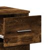 vidaXL Aparadores 2 pcs 59x39x80 cm derivados madeira carvalho fumado