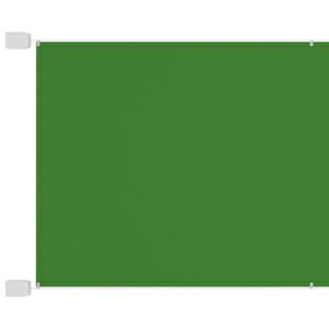vidaXL Toldo vertical 140x360 cm tecido oxford verde-claro