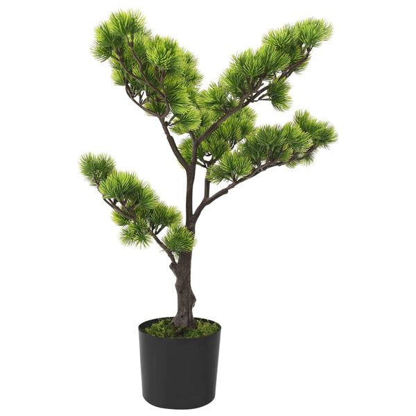 vidaXL Bonsai pinus artificial com vaso 60 cm verde