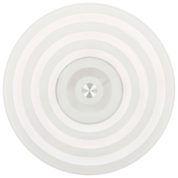 vidaXL Pratos girat&oacute;rios transparentes 2 pcs vidro temperado 30 cm