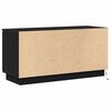 vidaXL Gabinete para TV Carvalho Preto 100 x 38 x 49 cm