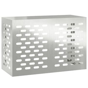 vidaXL Capa de Ar Condicionado Prateado 90 x 40 x 60 cm