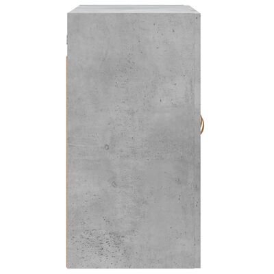 vidaXL Armário parede 60x31x60cm derivados de madeira cinzento cimento