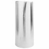 vidaXL Refletor de calor para radiador Prateado 50 x 1 m Polietileno