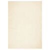 vidaXL Tapete pelo curto macio e lav&aacute;vel HUARTE 240x340 cm cor creme