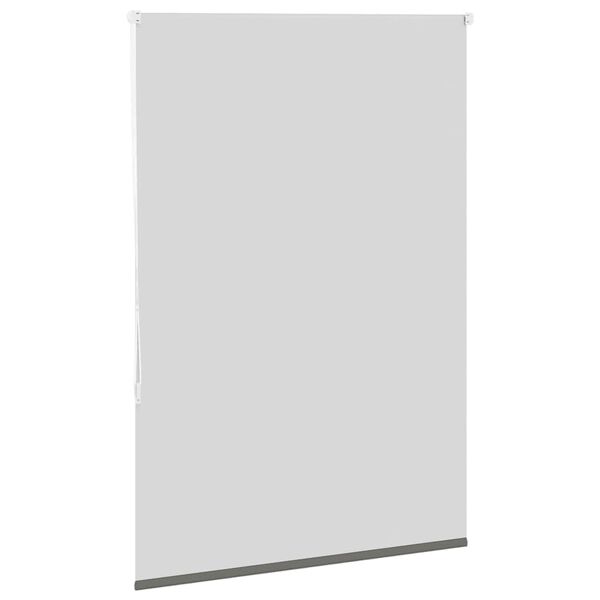vidaXL Persiana de enrolar 90x130 cm largura tecido 85,7 cm poli&eacute;ster