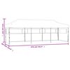 vidaXL Tenda para festas pop-up dobrável c/ 5 paredes 870x291x315 cm antracite