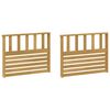 vidaXL M&oacute;dulo de Bra&ccedil;os 2 pcs Branco 80 x 6 x 61 cm