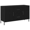 vidaXL Buffet Carvalho Preto 100 x 36 x 60 cm Derivados de Madeira