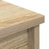vidaXL Aparador alto 37,5x35x180 cm derivados madeira carvalho sonoma