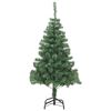vidaXL &Aacute;rvore de Natal com 300 LEDs com suporte Verde 210 cm PVC