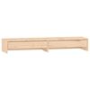vidaXL Suporte para monitor 100x27x15 cm madeira de pinho maci&ccedil;a