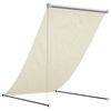 vidaXL Toldo retrátil 150x150 cm tecido e aço cor creme