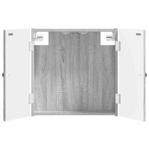 vidaXL Arm&aacute;rio para Dartboard BREDA Sonoma cinzento