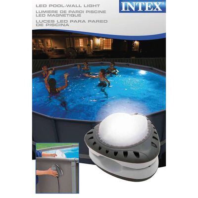 Intex Iluminação magnética LED para parede de piscina 28688