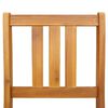vidaXL Cadeira de Jardim 4 pcs &Oacute;leo Natural 40 x 42 x 85 cm