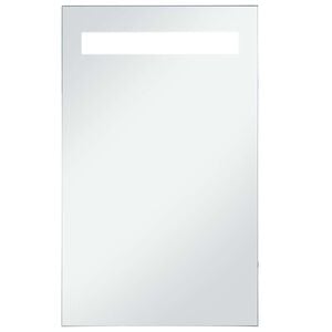 vidaXL Espelho de parede LED para casa de banho 60x100 cm