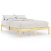 vidaXL Estrutura de cama 120x200 cm madeira de pinho maci&ccedil;a