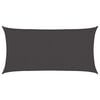 vidaXL Vela de Sombra Antracite 2,5 x 6 m HDPE