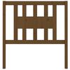 vidaXL Cabeceira de cama 106x4x100 cm pinho maciço castanho mel