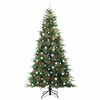 vidaXL &Aacute;rvore de Natal Articulada Artificial Verde 240 cm PE e PVC