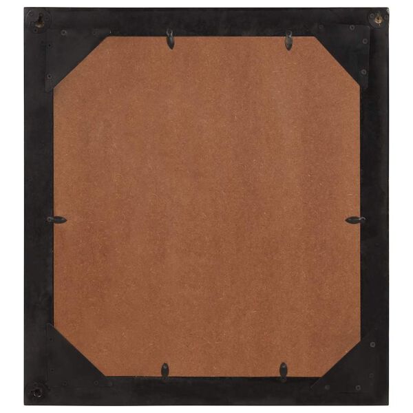 vidaXL Espelho de casa de banho 55x1x60 cm vidro e mangueira maci&ccedil;a