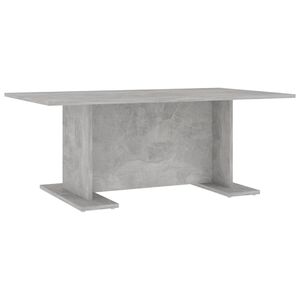 vidaXL Mesa de centro 103,5x60x40 cm contraplacado cinzento cimento