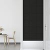 vidaXL Painel de parede 12 pcs 30x30 cm veludo 1,08 m&sup2; preto