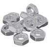 vidaXL Porca Hexagonal 12 unid. Prateado m8 Metal