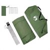 vidaXL Tenda de porta-malas para Caravana Verde 352 x 250 x 240 cm