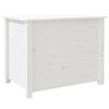 vidaXL Mesa de centro 71x49x55 cm pinho maci&ccedil;o branco