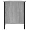vidaXL M&oacute;vel TV c/ portas 102x35x45 cm deriv. madeira cinzento sonoma