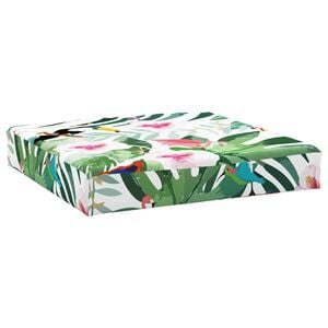 vidaXL Almofad&atilde;o p/ m&oacute;veis paletes 60x60x8 cm tecido oxford multicor