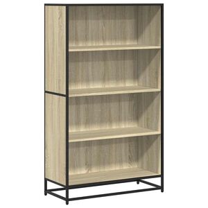 vidaXL Estante 80,5x35x139 cm derivados de madeira carvalho sonoma