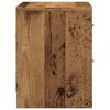 vidaXL Mesa de cabeceira 40x30x40cm derivados de madeira madeira velha