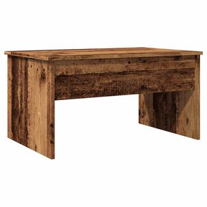 vidaXL Mesa de centro 80x50,5x41,5 cm derivados madeira madeira velha