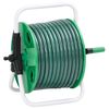 vidaXL Enrolador de p&eacute; c/ conj. de encaixe de mangueira 0,75" 20 m PVC