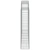 vidaXL Cestos gabião arqueados 10 pcs 200x30x140/160 ferro galvanizado