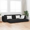 vidaXL Sof&aacute;-Cama 200cm Preto tecido