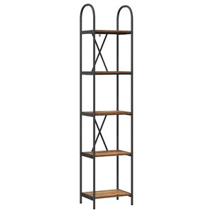 vidaXL Estante 5 n&iacute;veis 40 x 30 x 183 cm Derivados de madeira
