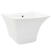 vidaXL Lavabo Branco 53 x 44 x 37 cm Cer&acirc;mica Vidrada
