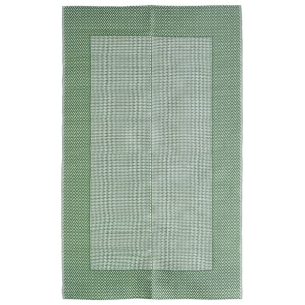 vidaXL Tapete de exterior 120x180 cm ARAKIL PP verde