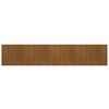 vidaXL Tapete retangular 80x400 cm bambu castanho