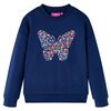 vidaXL Sweatshirt para crian&ccedil;a azul-marinho 92