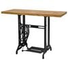vidaXL Mesa consola m&aacute;quina de costura 110x40x75 cm