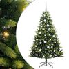 vidaXL &Aacute;rvore de Natal Artificial com Hastes Flex&iacute;veis 150 LEDs 150 cm