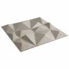 vidaXL Pain&eacute;is de parede 12 pcs Beton Diamante 50 x 50 cm Espuma XPS