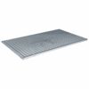 vidaXL Grelha Prateado 100 x 60 x 2 cm A&ccedil;o Galvanizado a Quente