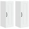 vidaXL Painel de lava-lou&ccedil;a Kalmar 2 pcs Branco 30 x 31 x 80 cm