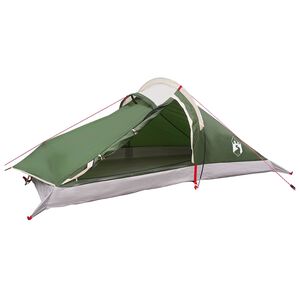 vidaXL Barraca para Caminhadas 2 pessoa Verde